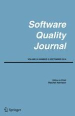 Software Quality Journal 3/2016