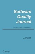 Software Quality Journal 3/2019