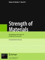 Strength of Materials 1/1998