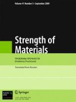 Strength of Materials 5/2009