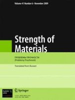 Strength of Materials 6/2009