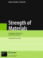 Strength of Materials 2/2010