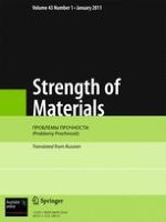 Strength of Materials 1/2011