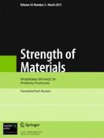 Strength of Materials 2/2011