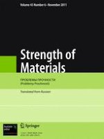 Strength of Materials 6/2011