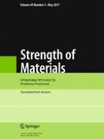 Strength of Materials 3/2017