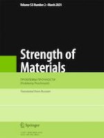 Strength of Materials 2/2021
