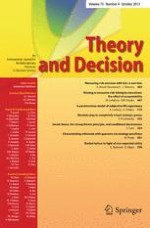 Theory and Decision 1/2003