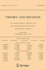 Theory and Decision 4/2008