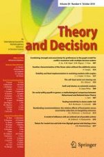 Theory and Decision 4/2010