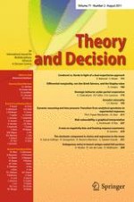Theory and Decision 2/2011
