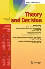 Theory and Decision 2/2012