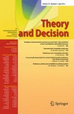 Theory and Decision 4/2013