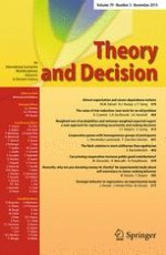 Theory and Decision 3/2015