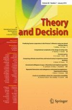 Theory and Decision 1/2016