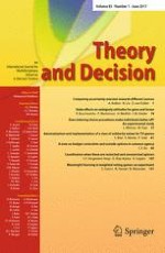 Theory and Decision 1/2017
