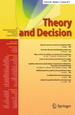 Theory and Decision 3/2017