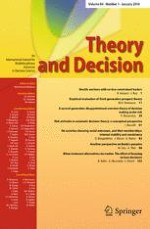 Theory and Decision 1/2018