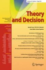 Theory and Decision 3/2018