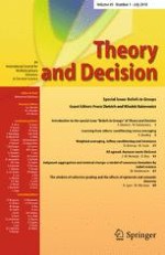 Theory and Decision