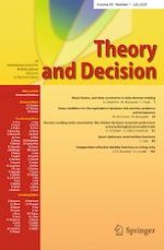 Theory and Decision 1/2020