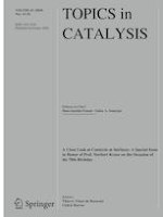 Topics in Catalysis 15-18/2020