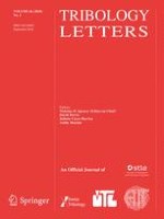 Tribology Letters 3/2018