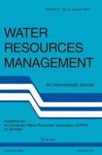 Water Resources Management 8/2007