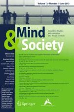 Mind & Society 1/2013