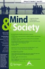 Mind & Society 1/2015