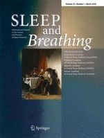 Sleep and Breathing 1/2018