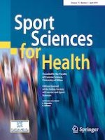 Sport Sciences for Health 1/2019