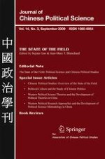 Journal of Chinese Political Science 3/2009