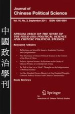 Journal of Chinese Political Science 3/2011
