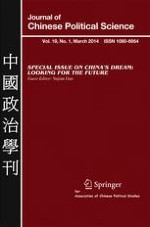 Journal of Chinese Political Science 1/2014