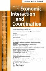 Journal of Economic Interaction and Coordination 1/2015