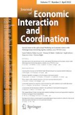 Journal of Economic Interaction and Coordination 2/2022