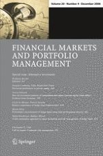 Financial Markets and Portfolio Management 4/2006