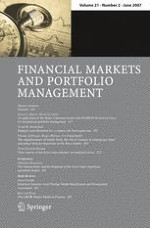 Financial Markets and Portfolio Management 2/2007