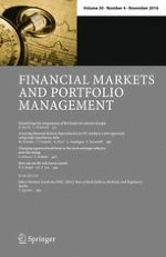 Financial Markets and Portfolio Management 4/2016