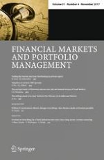 Financial Markets and Portfolio Management 4/2017