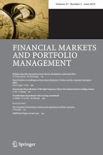 Financial Markets and Portfolio Management 2/2023