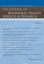 The Journal of Behavioral Health Services & Research 1/2011