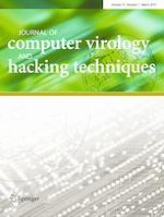 Journal of Computer Virology and Hacking Techniques 1/2019