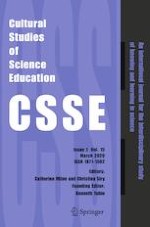Cultural Studies of Science Education 1/2020