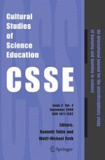 Cultural Studies of Science Education 3/2009