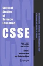 Cultural Studies of Science Education 1/2012