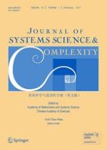 Journal of Systems Science and Complexity 1/2017