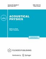 Acoustical Physics 2/2017