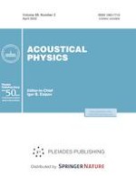 Acoustical Physics 2/2022